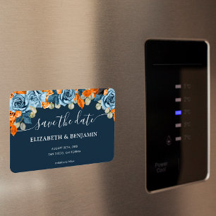 Magnet Flexible Elégante Marine Rustique Et Mariage De Rouille Enr