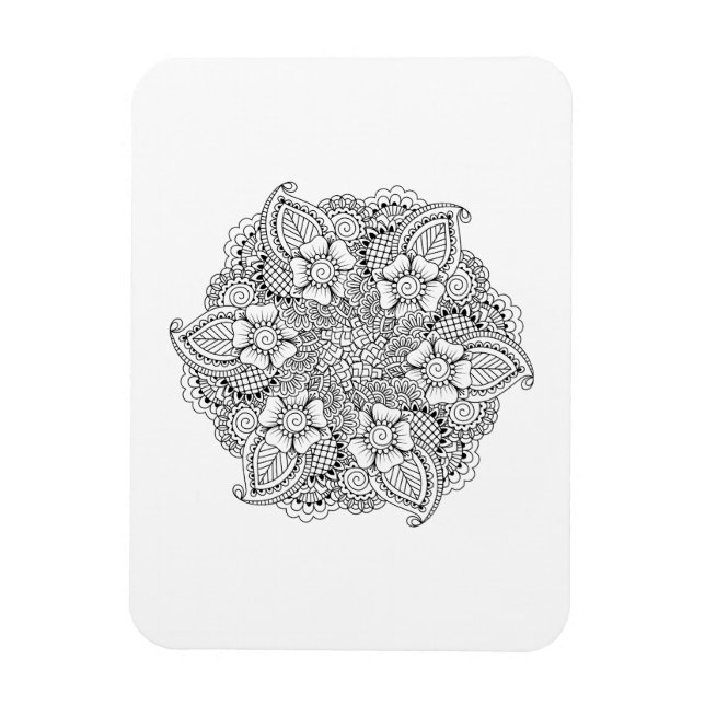 Magnet Flexible Élément arrondi inspiré (Vertical)