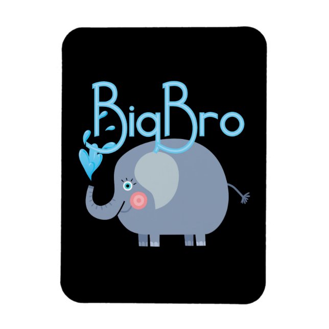 Magnet Flexible Elephant Big Bro (Vertical)