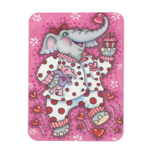 Magnet Flexible Elephant Chéri VALENTIN AIMANT *Personnaliser