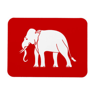Magnet Flexible Éléphant de Siamese