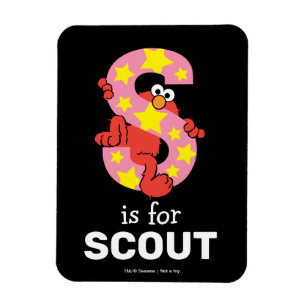 Magnet Flexible Elmo Alphabet   Étoile S