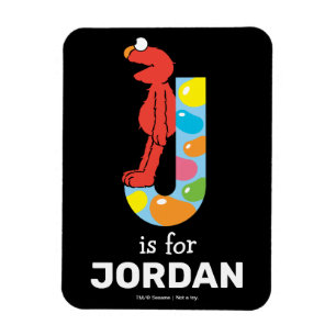 Magnet Flexible Elmo Alphabet   J haricot Jelly