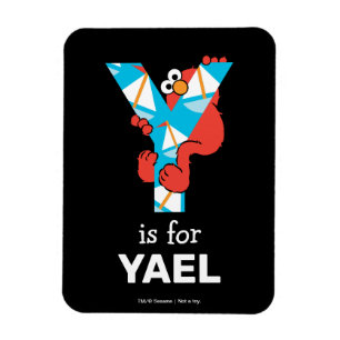 Magnet Flexible Elmo Alphabet   Y Yacht