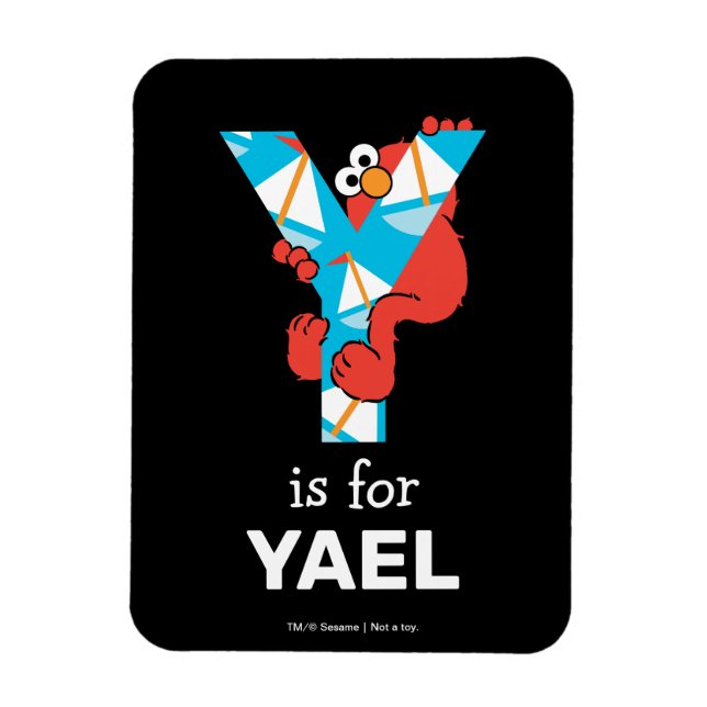 Magnet Flexible Elmo Alphabet | Yacht Y (Vertical)