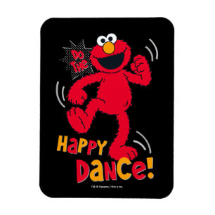 Magnet Flexible Elmo   Faire la joyeuse danse