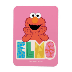 Magnet Flexible Elmo Mignon & Amusant