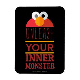 Magnet Flexible Elmo Monstre Intérieur
