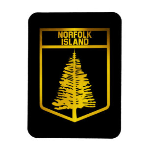 Magnet Flexible Emblem de Norfolk Island
