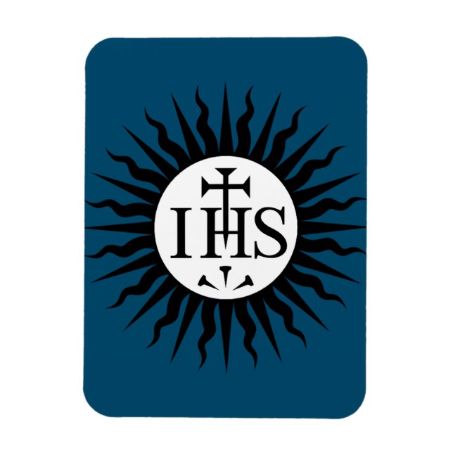 Magnet Flexible Emblème de la Société de Jésus (Vertical)