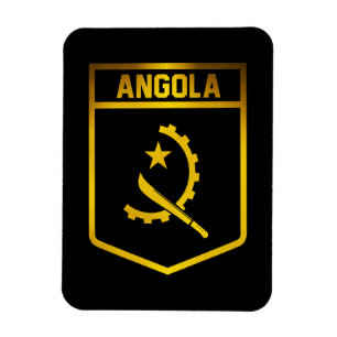 Magnet Flexible Emblème de l'Angola