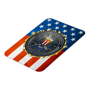 Magnet Flexible Emblème du FBI