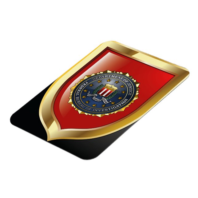 Magnet Flexible Emblème du FBI (Côté Gauche)
