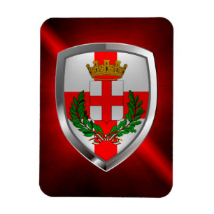 Magnet Flexible Emblème métallique de Milan