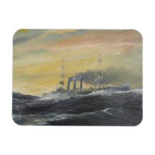 Magnet Flexible Emden surfe les vagues Océan Indien 1914 2011