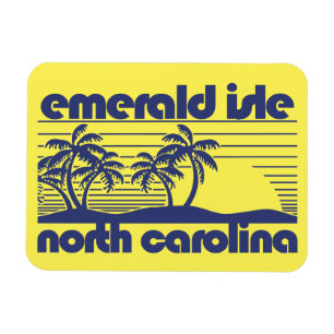 Magnet Flexible Emerald Isle, Caroline du Nord