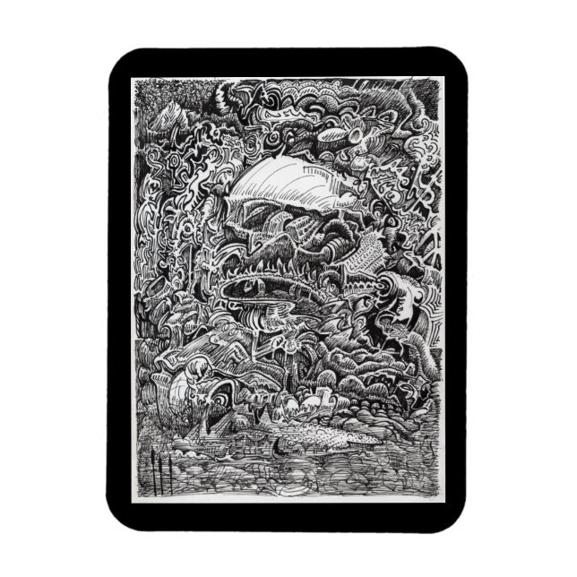 Magnet Flexible En attendant le Maelstrom (Vertical)