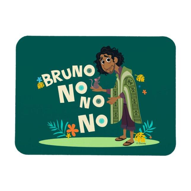 Magnet Flexible Encanto | Bruno Non Non Non Non (Horizontal)