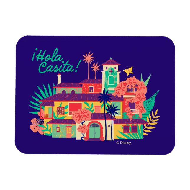 Magnet Flexible Encanto | Casa de Los Madrigal - Hola Casita (Horizontal)