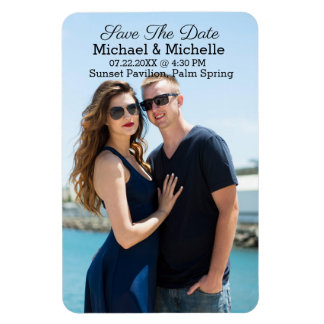 Magnet Flexible Enregistrer la date de notre aimant Mariage