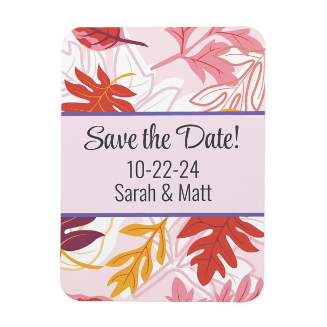 Magnet Flexible Enregistrer l'aimant de date (Vertical)