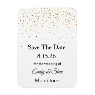 Magnet Flexible Enregistrer l'aimant de date