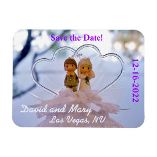 Magnet Flexible Enregistrer l'aimant Mariage de date
