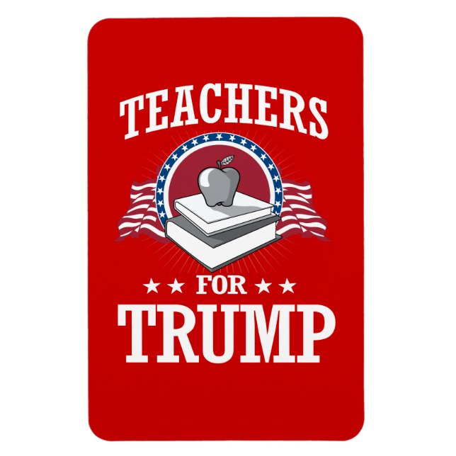 MAGNET FLEXIBLE ENSEIGNANTS POUR TRUMP (Vertical)