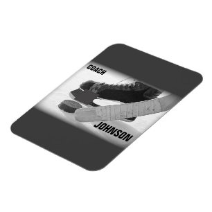 Magnet Flexible Entraîneur de hockey sur glace Merci