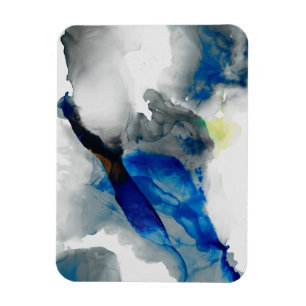 Magnet Flexible Ephéméral - Bleu et gris