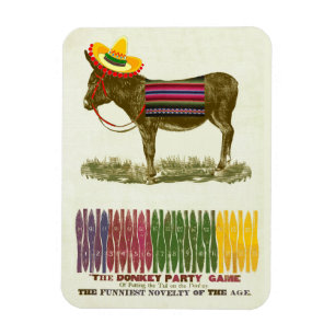 Magnet Flexible Éplucher la queue sur l'âne