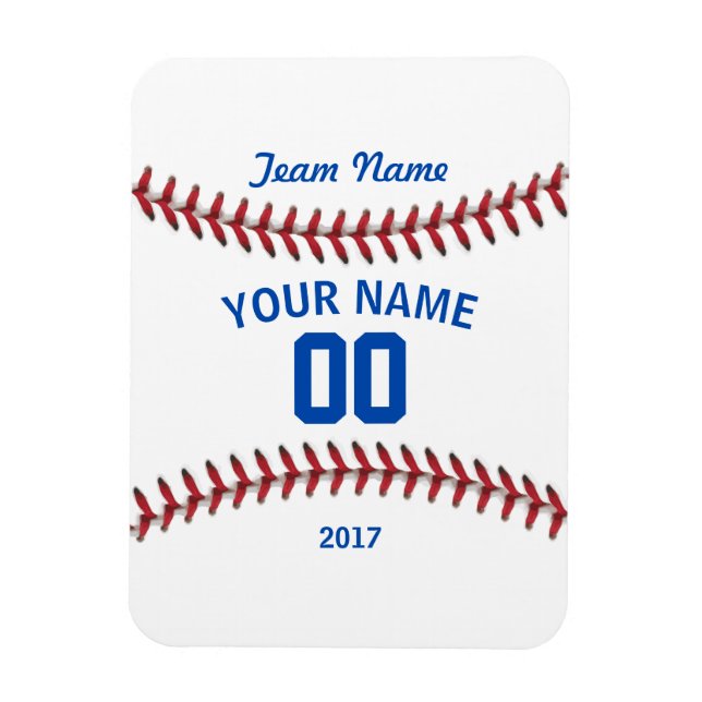 Magnet Flexible Équipe de baseball Sport (Vertical)
