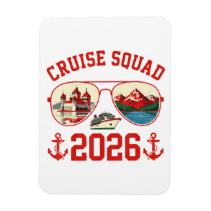 Magnet Flexible Équipe de croisière Voyage en Suisse 2026