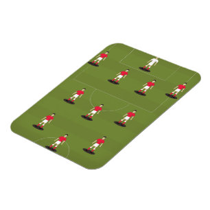 Magnet Flexible Équipe de football jouets
