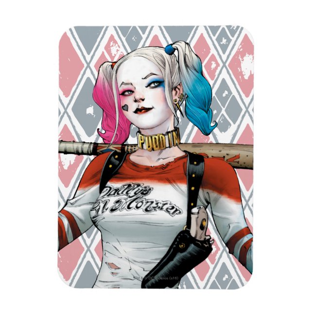Magnet Flexible Équipe de suicide | Harley Quinn (Vertical)
