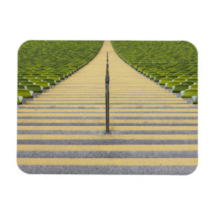 Magnet Flexible Escalier de stade entre les rangées des sièges