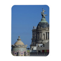 Espagne, Catalogne, Barcelone. Toit de Barcelone 2