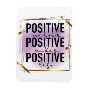Magnet Flexible Esprit Positif, Vibes Positives, Vie Positive