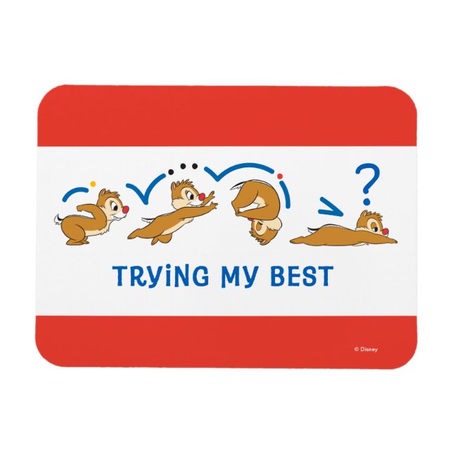 Magnet Flexible Essayer mon meilleur (Horizontal)