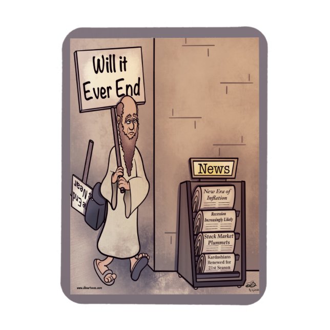 Magnet Flexible Est-ce qu'il finira jamais ? (Vertical)