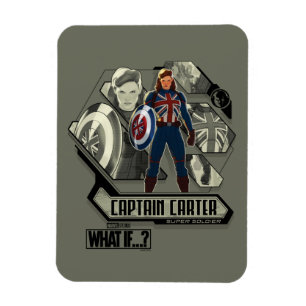 Magnet Flexible Et Si... ?   Capitaine Carter Super Soldier