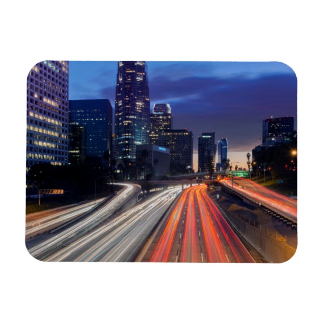 Magnet Flexible États-Unis, Californie, Los Angeles, 110 Freeway (Horizontal)