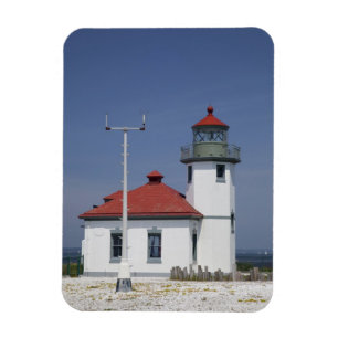 Magnet Flexible États-Unis, Washington, Seattle, Alki Point Lighth
