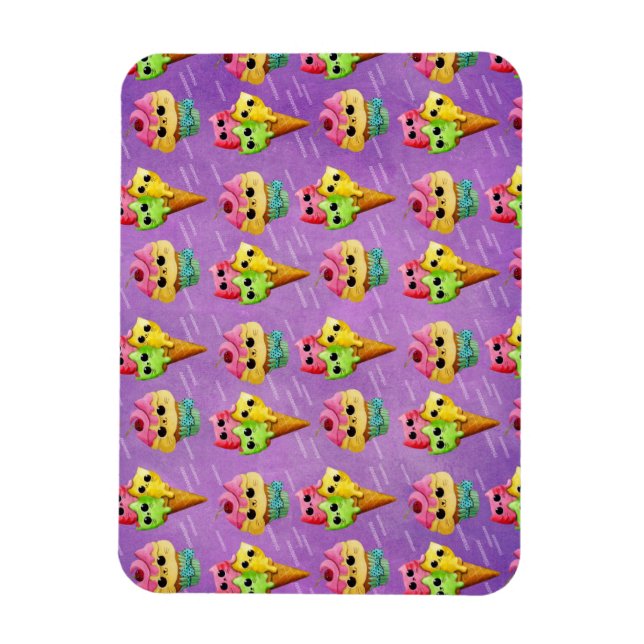 Magnet Flexible Été Kitty Cats Folie (Vertical)