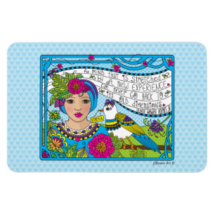 Magnet Flexible Étendez votre aimant Mind_Flexible 6"x4"