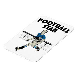 Magnet Flexible Étoile de football