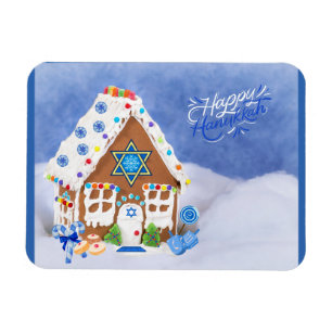 Magnet Flexible Étoile Hanoukka moderne de David Gingerbread House