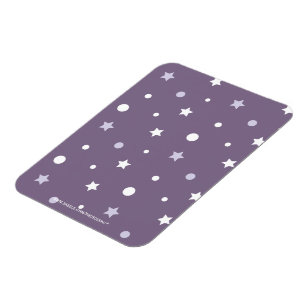 Magnet Flexible Étoiles violettes