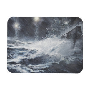 Magnet Flexible Étonné par bataille de Starshell Scharnhorst de