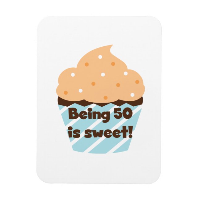 Magnet Flexible Etre 50 est Sweet T-shirts et cadeaux (Vertical)